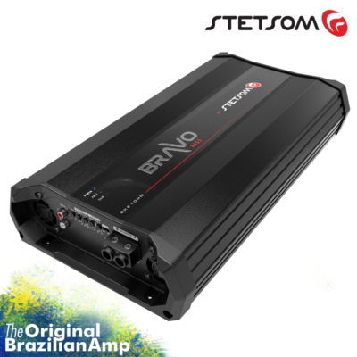 Stetsom BRAVO BASS 8K Digital Mono Subwoofer Amplifier - 1 Ohm
