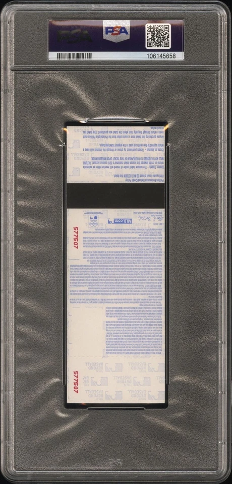 2009 WORLD SERIES TICKETs YANKEES-7PHILLIES-4 NOV 1 JOBA CHAM-BRAD LIDGE PSA 3,4 - Image 3 of 3