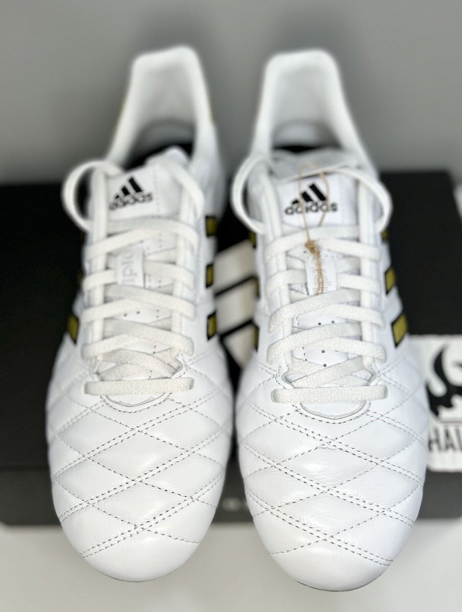 NEW Adidas 11PRO TK Toni Kroos FG White Gold | Men's Size NEW Adidas 11PRO TK Toni Kroos FG White Gold | Men's Size