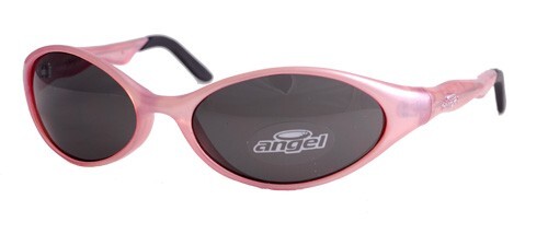 Angel Gidget Sunglasses Translucent Pink Frames / Grey Lens ca. 2002 VTG - Picture 1 of 2