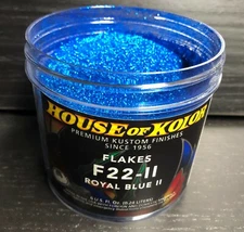 House of Kolor Metal Flake F22 Royal Blue II Flake 6 oz
