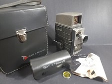 Vintage Bell  Howell Electric Eye 8mm Movie Camera with Nice Leather Case