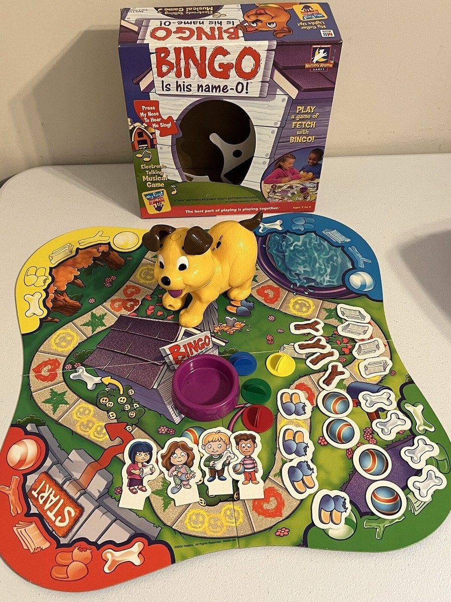 Bingo Is His Name-O Interactive Talking Dog Musical Board Game