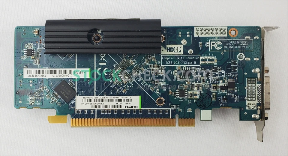 Tarjeta de gráficos PCI Sapphire 299-1E204-300SA Foto 3 de 3