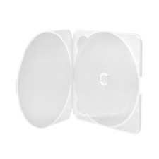 100 pcs 3.8mm Super Slim Single Clear PP Poly CD DVD Blu-ray Disc Case