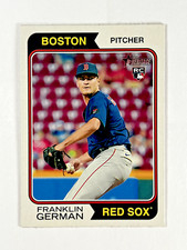 2023 Topps Heritage Franklin German #77 Rookie Boston Red Sox