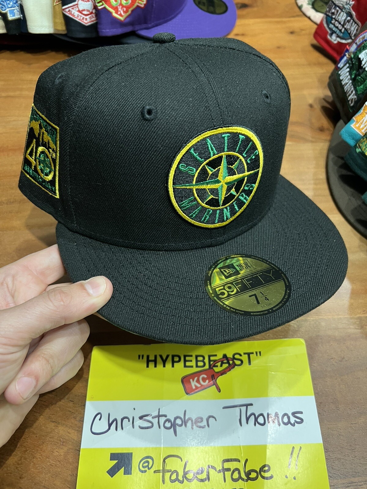 Seattle Mariners Stone Island Stoney Hat Sonics eBay