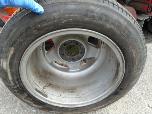 Ferrari Testarossa 1986 Year O/S Rear Wheel TBE-T4 123153 Ferrai Garage Wheel - Picture 8 of 10