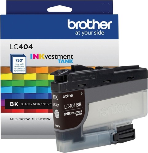 Brother INKvestment Ink 750 Page-Yield Black Model LC404BKS - Picture 2 of 6