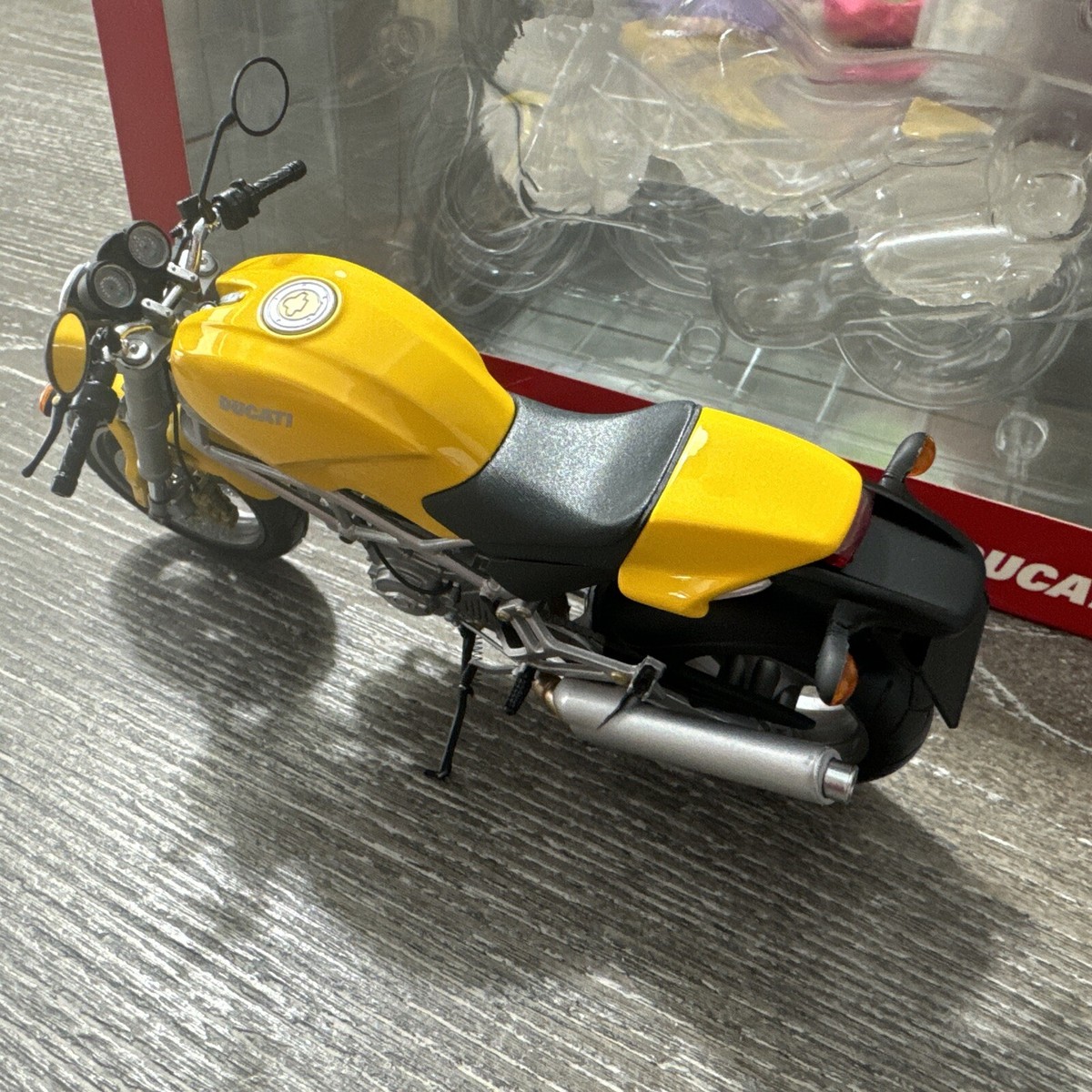 1/12 Scale Minichamps Ducati Monster Yellow Classic Bike for sale