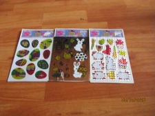 Paper Magic 4.5" x 6"  Prism/Metallic Easter Stickers U Pick NOT a LOT