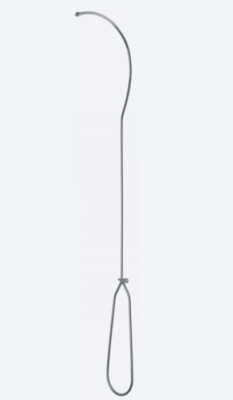 Guyon Catheter Introducer Guide 4mm Curved 40cm 15 1/2''