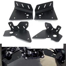 Fit For 10-24 Suzuki King Quad 500/750 Motorcycle Front & Rear A-arm Covers Kit