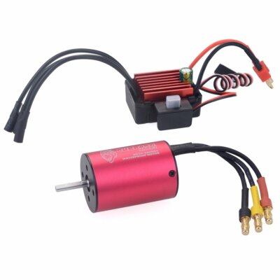 Surpass KK 2838 Waterproof Brushless Motor+35A ESC for 1/14 1/16 RC Car