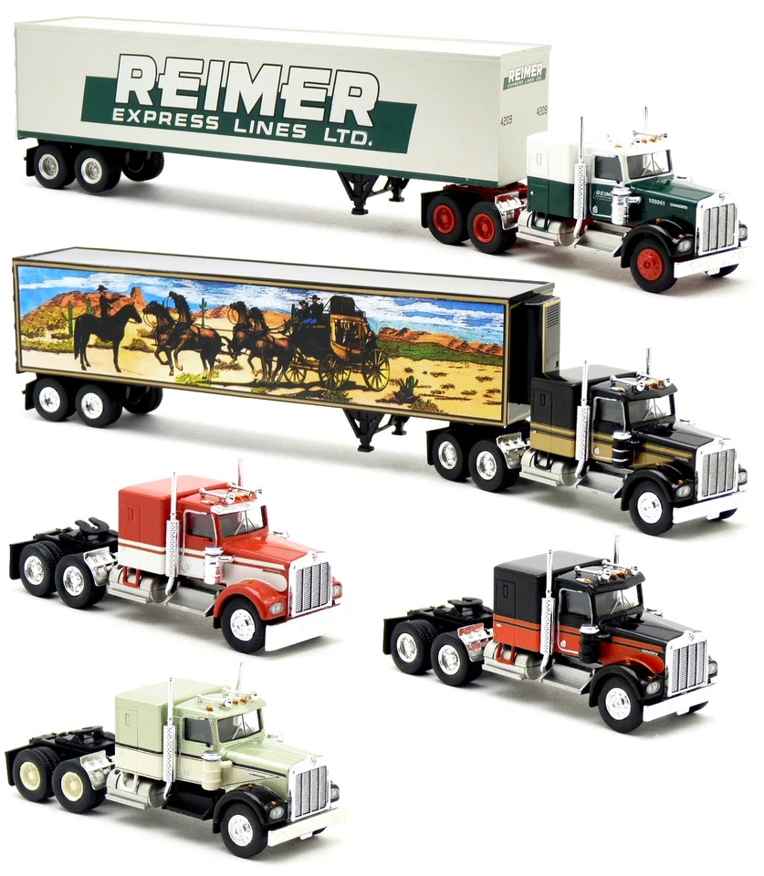 Brekina - Kenworth W 900 W900 - USA US Truck SZM Sattel Zugmaschine LKW 1:87 H0