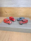 4 x Vintage Dinky Toys No. 28 / 280 Dodge Delivery Vans Type 4 1946-50 Meccano