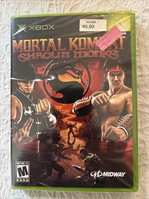 Mortal Kombat: Shaolin Monks (Microsoft Xbox, 2005) Brand New / Factory Sealed