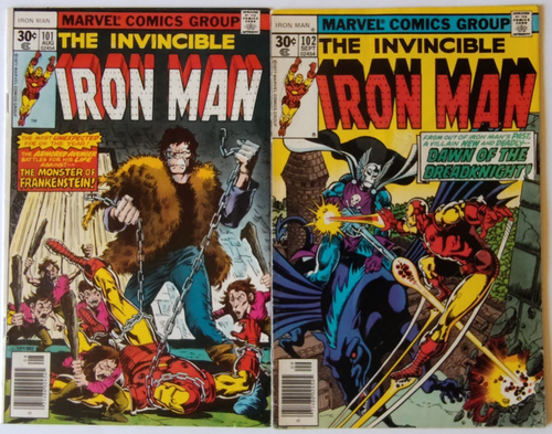 FRANKENSTEIN MONSTER #1-18 * KEY HORROR LOT * ALL ISSUES + IRONMAN #101 & 102 - Bild 7 von 8