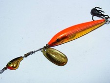 Blue Fox Vibrax Minnow Spin Rapala Finland Spinner Fishing Lure Vintage