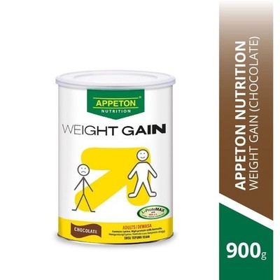 1x APPETON Weight Gain ADULT Chocolate With L-ProteMAX (900g) FREE SHIPPING