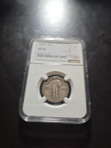 1930 25C Standing Liberty Quarter NGC GRADED VF25