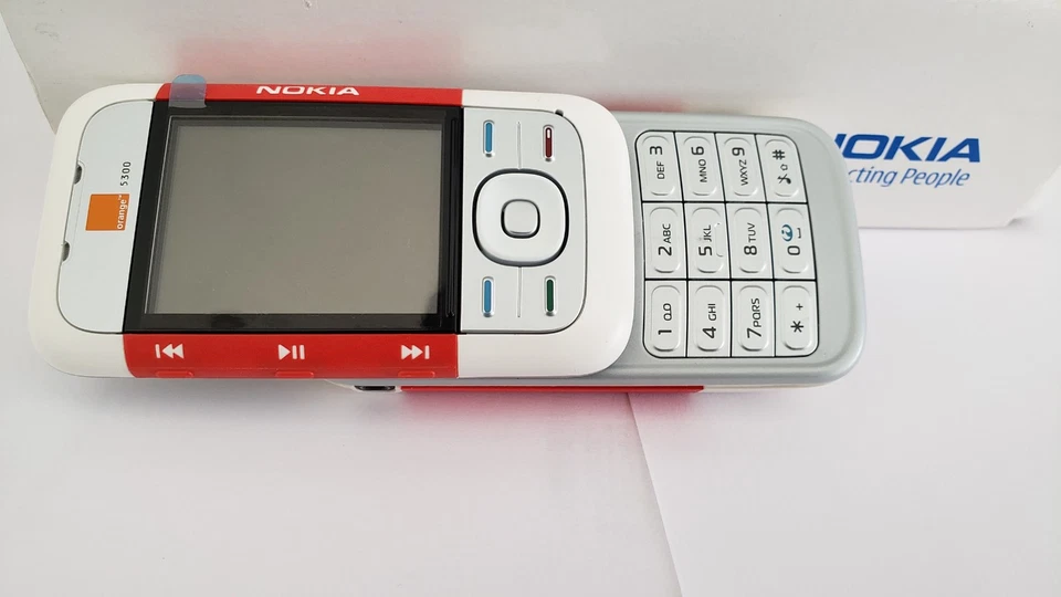 Nokia 5300 XpressMusic (Orange) Mobile Phone Red - Image 2 of 4