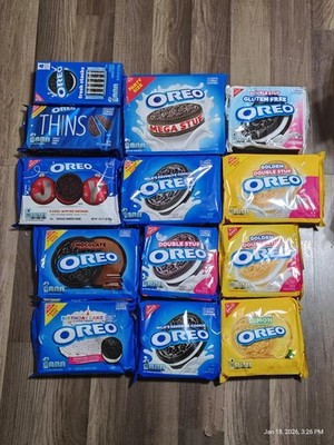 OREO Insane Bulk Box... Be Sure to try a them All.... Over 13 Packages in All.