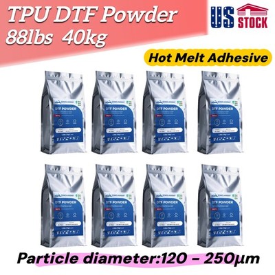TPU DTF Powder 88lbs 40kg Digital Transfer Hot Melt Adhesive Powder USA