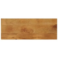 Tischplatte Massivholz Mangoholz Rechteckig 70X20 Cm Langlebig