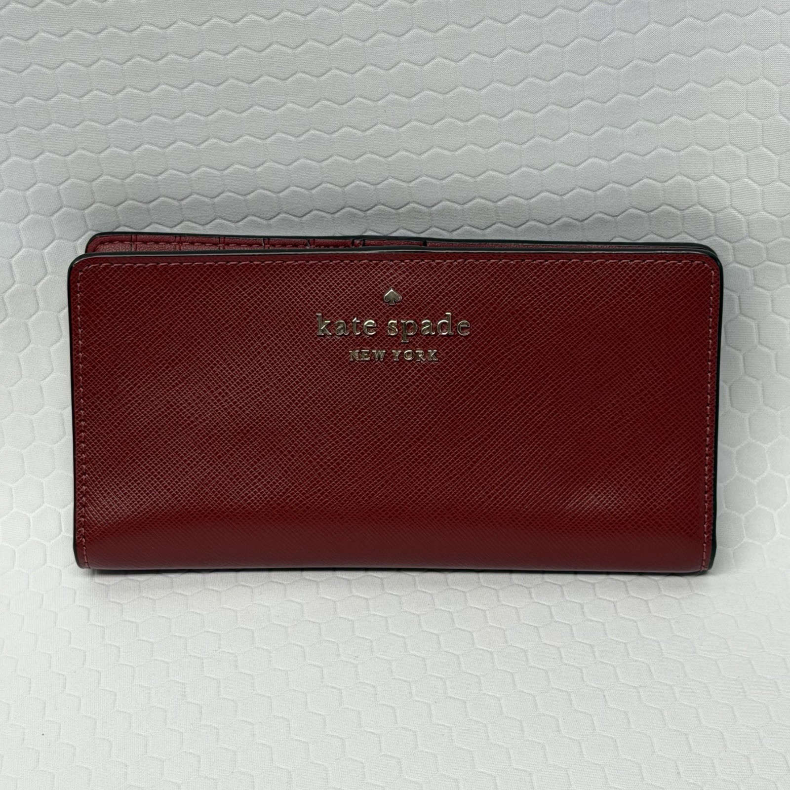 KATE SPADE Madison Leather Slim Bifold Wallet