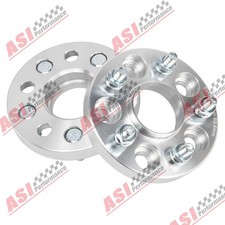2x 20mm 5x108 Wheel Spacers M12x1.5 63.4mm FOR FORD/JAGUAR XF XJ XE S-TYPE