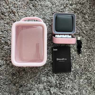 Divoom Ditoo Pro Retro Pixel Art Bluetooth Speaker (Pink)