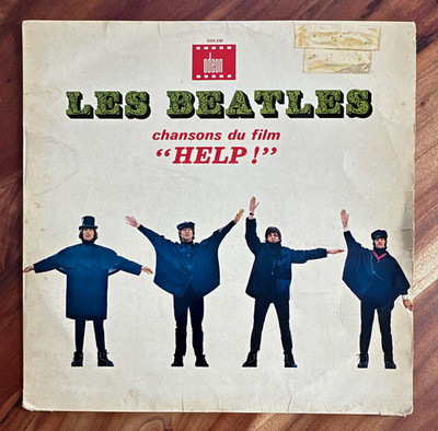 The Beatles   Help!   French Odeon OSX 230   1965   Mono