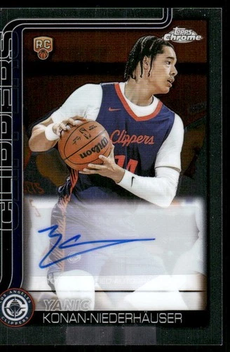 2025 Panini Yanic Konan Niederhauser Dominators Autographs - Scope (Raw)