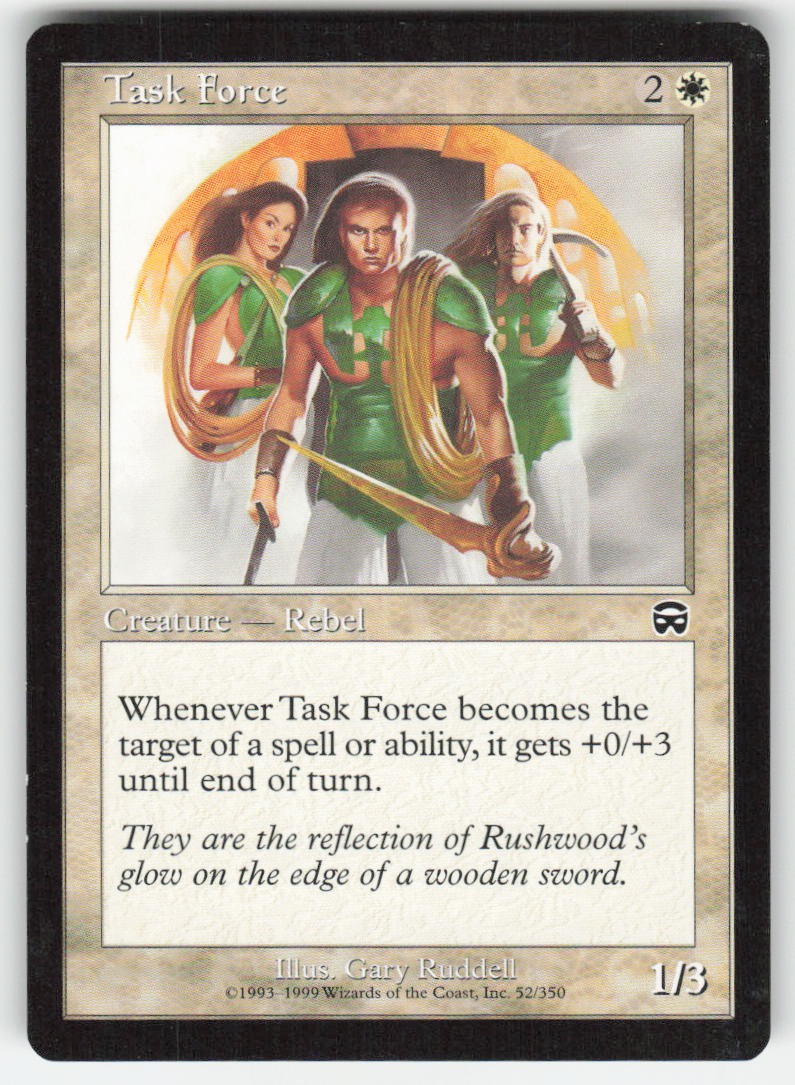1999 Task Force Mercadian Masques 52 MTG