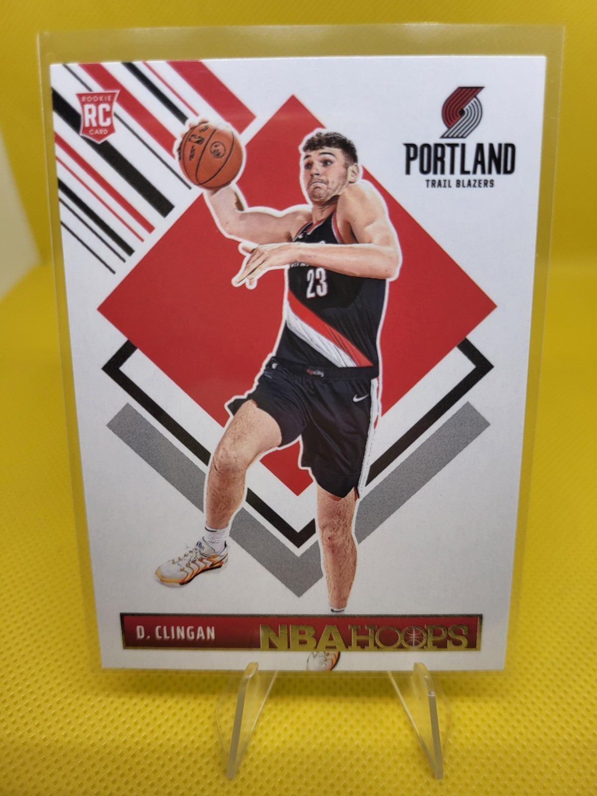2024-25 Panini NBA Hoops - Hoops Tribute #293 Donovan Clingan (RC)