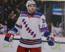 Carson Soucy Autographed Signed New York Rangers 8x10 Photo W/COA