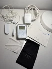 Creative Zen Micro MP3 Player White Bundle Charger Ear Buds Bag Powers ON CIN