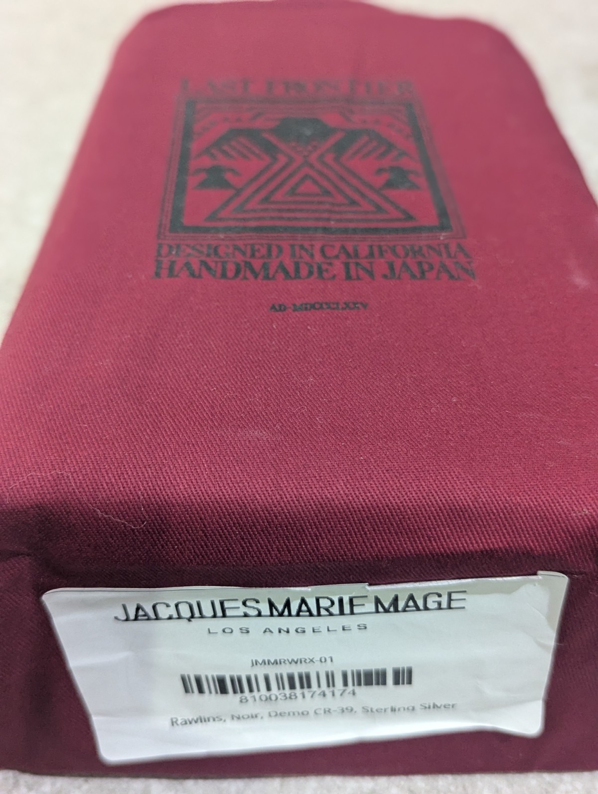 Jacques Marie Mage Rawlins Noirs Sterling Silver image 2
