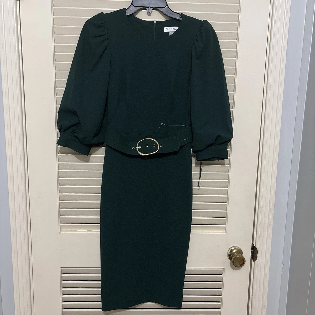 kelly green calvin klein dress Galaxi Ruched Side Mini Dress Kelly Green main image 0