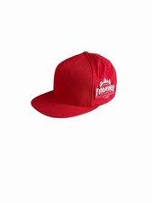 Huf Thrasher Red Cap Embroidered Snapback TDS One Size New RRP £45 Skater