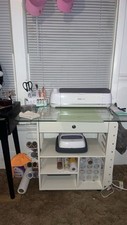 Cricut Maker with Case, Dustcover, Tools, Cords More