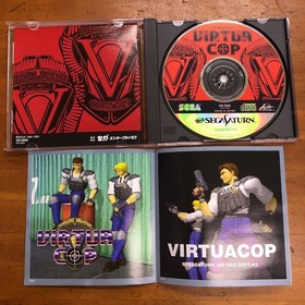 Sega Saturn Virtua Cop in good condition
