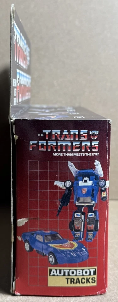 1985 Transformers G1 Autobot Tracks Action Figure VINTAGE Boxed - Image 3 of 4