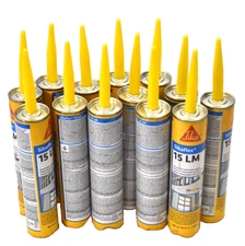 Lot of 13 Sika SikaFlex 15 LM Low Modulus Construction Sealant Cartridges