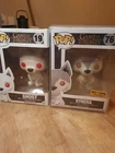 Game of Thrones Direwolves Funko Pop Bundle: Nymeria #76 Ghost #19