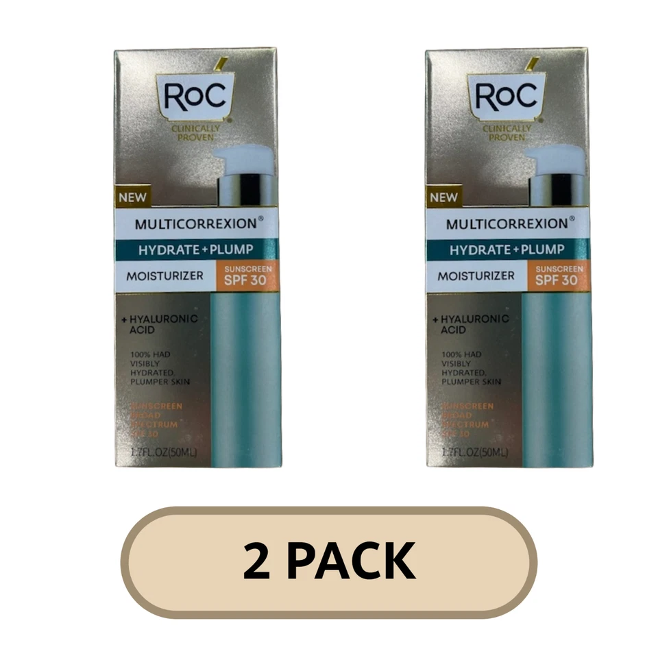 RoC Multi Correxion Hydrate + Plump Moisturizer SPF 30 Exp 2026+ - Image 4 of 4