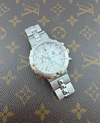 Eberhard & Co. Automatic Caliber 5100 Full Set Top Condition Tricolor Arrows