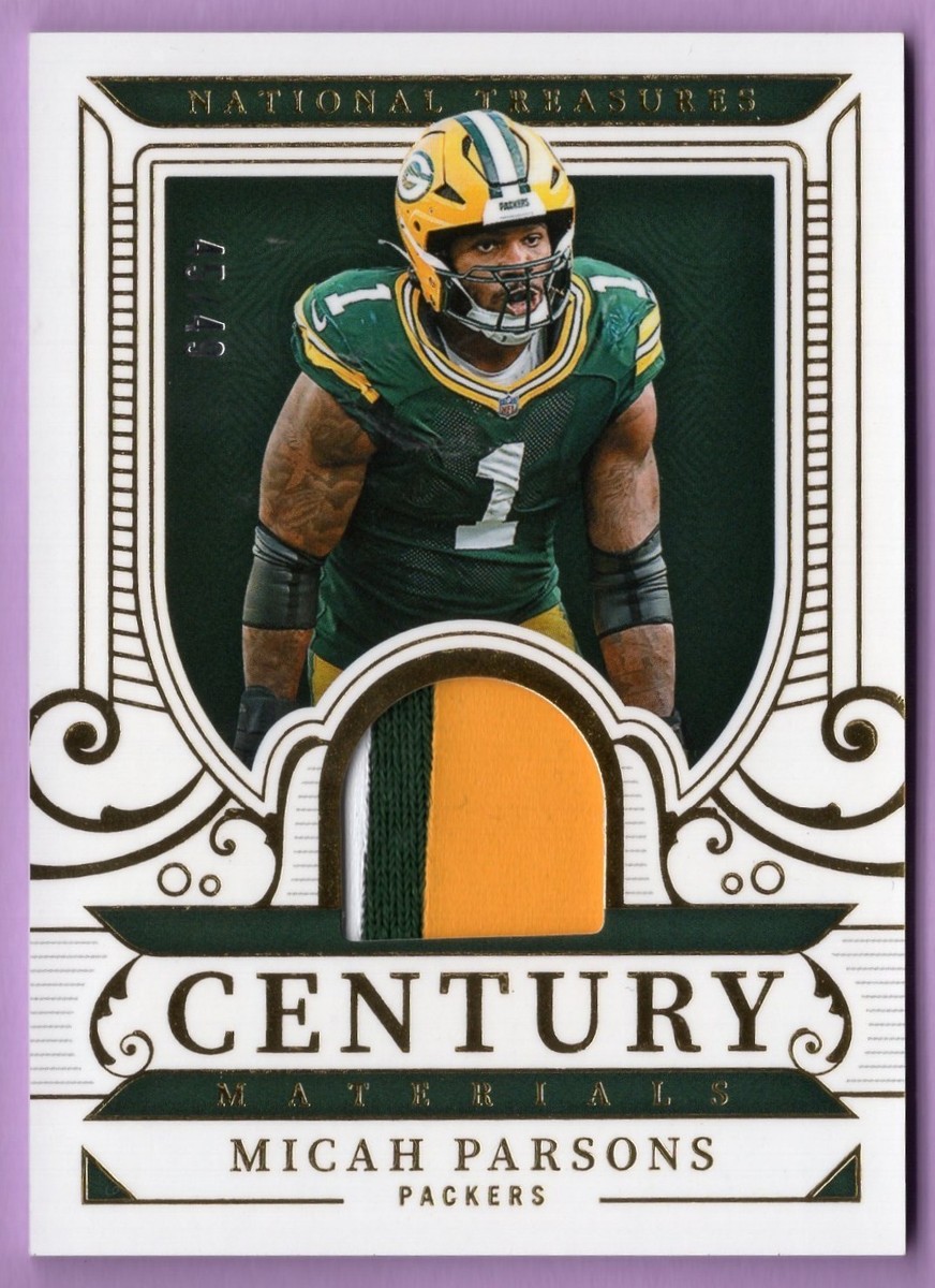 2025 PANINI NATIONAL TREASURES CENTURY MATERIALS GOLD PATCH MICAH