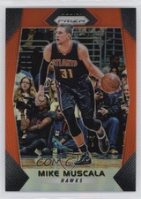2017-18 Panini Prizm Orange Prizm 41/49 Mike Muscala #104 xx1